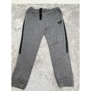 Tapout Men's Size Large L Gray‎ Athletic Workout Sweatpants CInched Ankle EUC
